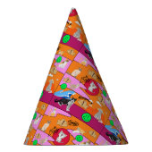 Mikitiez meow Summer Cat Party Beach Partyhütchen (Rechts)