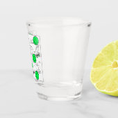 Mikitiez meow Summer Cat Party Beach Schnapsglas (Rechts)