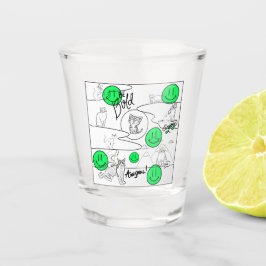 Mikitiez meow Summer Cat Party Beach Schnapsglas