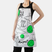 Mikitiez meow Summer Cat Party Beach Schürze (InSitu)