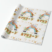 Mikitiez niedliche capricorn Regenbogen Anime Mang Geschenkpapier (Ungerollt)