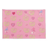 Mikitiez niedliches Brezel Brot gemütliche Valenti Kissenbezug (Rückseite-Rechts)