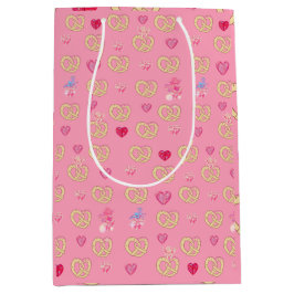 Mikitiez niedliches Brezel Brot gemütliche Valenti Mittlere Geschenktüte