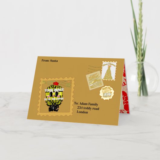 Mikitiez northpole expressmail stamp collection (Vorderseite)