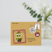 Mikitiez northpole expressmail stamp collection einladung (Stehend Vorderseite)