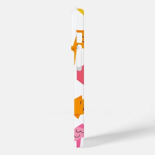 Mikitiez Origami-Krebs-Sommerjuwelkatze Case-Mate iPhone Hülle (Rückseite / Links)