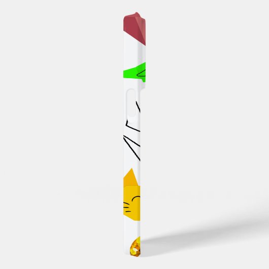 Mikitiez Origami-Krebs-Sommerjuwelkatze Case-Mate iPhone Hülle (Rückseite / Rechts)