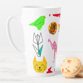 Mikitiez Origami-Krebs-Sommerjuwelkatze Milchtasse