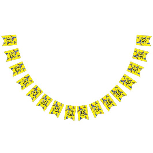 Mikitiez Papagei Hawaii Sommer Sonnenuntergang Str Wimpelkette (Alle)