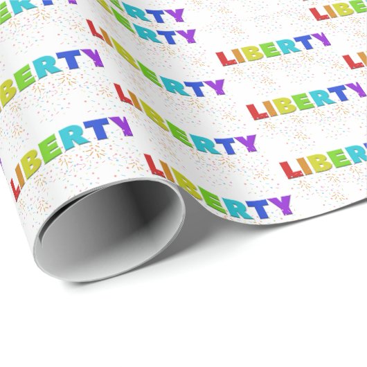 Mikitiez PE Olympia Donau Regenbogensport lgbtqia+ Geschenkpapier (Rolleneckpunkt)