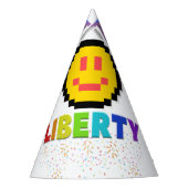 Mikitiez PE Olympia Donau Regenbogensport lgbtqia+ Partyhütchen (Vorderseite)