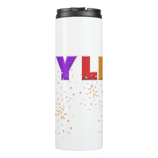 Mikitiez PE Olympia Donau Regenbogensport lgbtqia+ Thermosbecher (Rückseite)