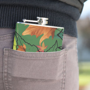 Mikitiez pisces naturselflove Rose Blume Flachmann