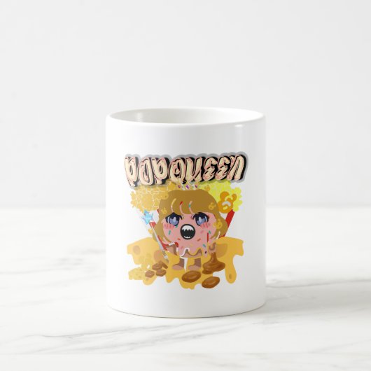 Mikitiez Popqueen Popcorn Moivenight Kino Kaffeetasse (Mittel)