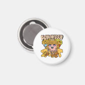 Mikitiez Popqueen Popcorn Moivenight Kino Magnet (Vorderseite/Rückseite)