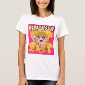 Mikitiez Popqueen Popcorn Moivenight Kino T-Shirt (Vorderseite)