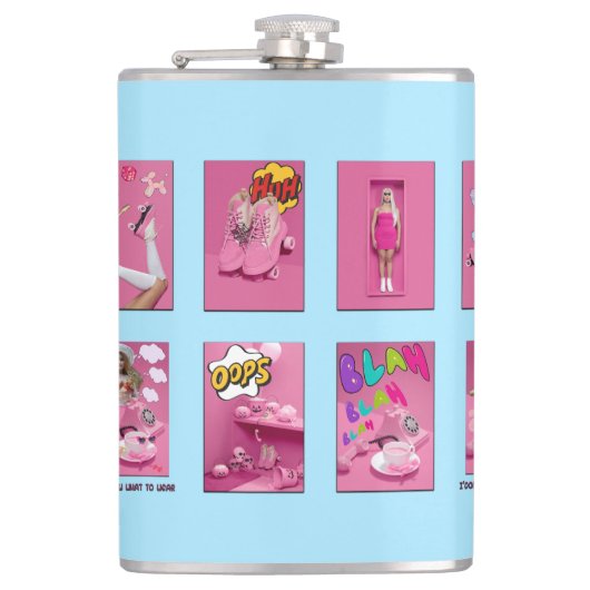 Mikitiez Premiere Filmabend Prinzessin Doll T - Sh Flachmann (Vorderseite)