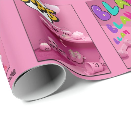 Mikitiez Premiere Filmabend Prinzessin Doll T - Sh Geschenkpapier (Rolleneckpunkt)