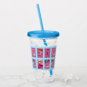 Mikitiez Premieren-Filmnacht Prinzessinnen-Puppe T Acryltrinkbecher