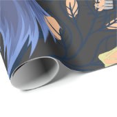 Mikitiez retro Vintage halloween ghoulkürbis Geschenkpapier (Rolleneckpunkt)