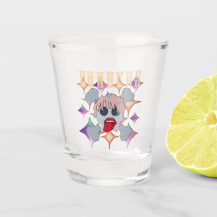 Mikitiez Rockstar Roter Geburtstagsrotter Schnapsglas