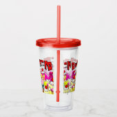 Mikitiez rockyroad Eiskekream Mangan Sommerbanger Acryltrinkbecher (Rechts)