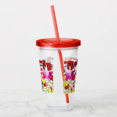 Mikitiez rockyroad Eiskekream Mangan Sommerbanger Acryltrinkbecher (Links)