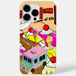 Mikitiez rockyroad Eiskekream Mangan Sommerbanger Case-Mate iPhone 14 Pro Max Hülle