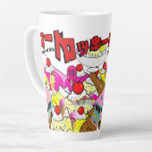 Mikitiez rockyroad Eiskekream Mangan Sommerbanger Milchtasse (Linke Ecke)