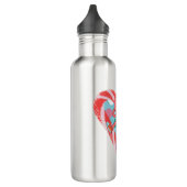 Mikitiez rosa Herz selflove june gemini Edelstahlflasche (Links)