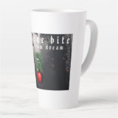 Mikitiez roter Schädel giftiger Apfel veganer Somm Milchtasse (Rechte Ecke)