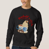 Mikitiez rudolf rednose raindeer christmas cherry sweatshirt (Vorderseite)