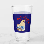 Mikitiez rudolf rotnose raindeAll-over Print Schür Glas (Rückseite)