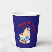 Mikitiez rudolf rotnose raindeAll-over Print Schür Pappbecher (Rückseite)