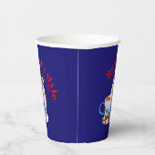 Mikitiez rudolf rotnose raindeAll-over Print Schür Pappbecher (Rechts)