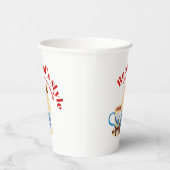 Mikitiez rudolf rotnose raindeAll-over Print Schür Pappbecher (Rechts)