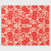 Mikitiez rustic chirstmas vintage cozy farmhouse geschenkpapier (Flach)