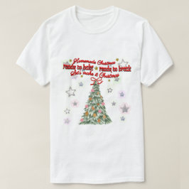 Mikitiez rustic chirstmas vintage cozy farmhouse T-Shirt