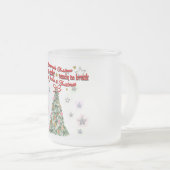 Mikitiez rustic chirstmas vintage cozy mattglastasse (VorderseiteRechts)