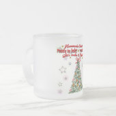 Mikitiez rustic chirstmas vintage cozy mattglastasse (Vorderseite Links)