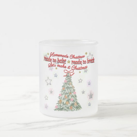 Mikitiez rustic chirstmas vintage cozy mattglastasse (Mittel)