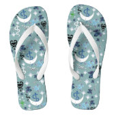 Mikitiez Schlange Snaker Zauberer Hexenmagie Badesandalen (Fußbett)