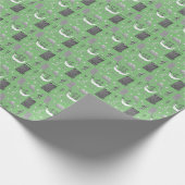 Mikitiez Schlange Snaker Zauberer Hexenmagie Geschenkpapier (Ecke)