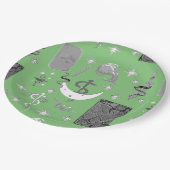 Mikitiez Schlange Snaker Zauberer Hexenmagie Pappteller (Schrägansicht)