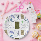 Mikitiez Schlange Snaker Zauberer Hexenmagie Pappteller (Party)