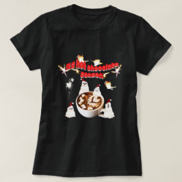 Mikitiez Schwarzfriday Snowman Hotchokoladenrot T-Shirt