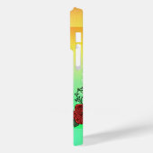 Mikitiez Skull Rose baroqueart Regenbogen Case-Mate iPhone Hülle (Rückseite / Links)