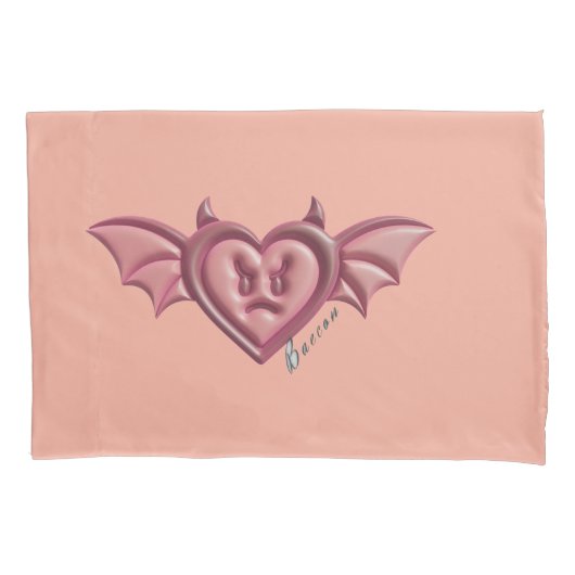 Mikitiez Skull Rose baroqueart Regenbogen Kissenbezug (Vorderseite)