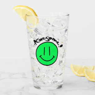 Mikitiez Smiley School Sommerfrühlinggrün Glas