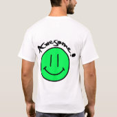 Mikitiez Smiley School Sommerfrühlinggrün T-Shirt (Rückseite)